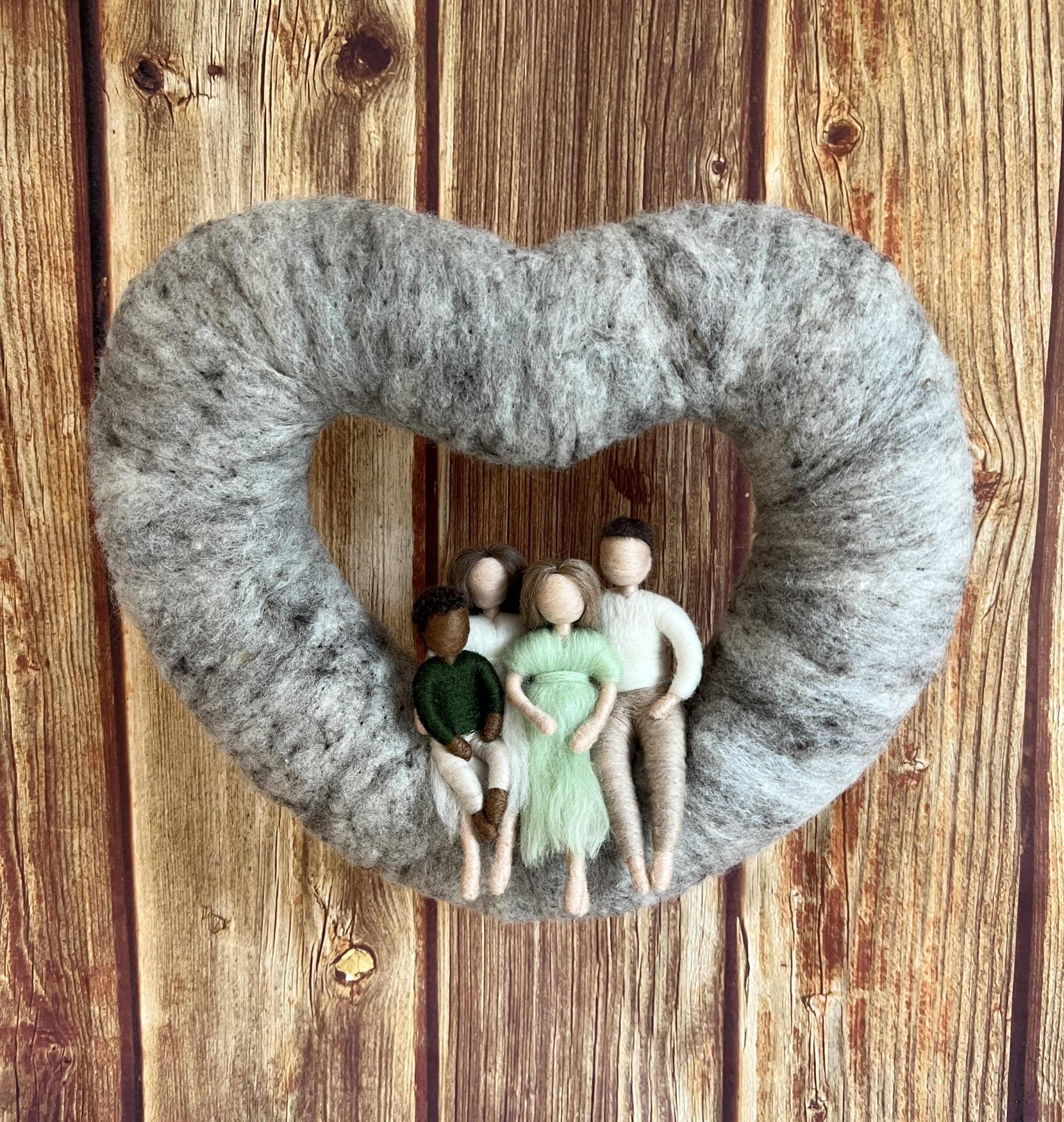 Familienherz personalisiert – Bild 5