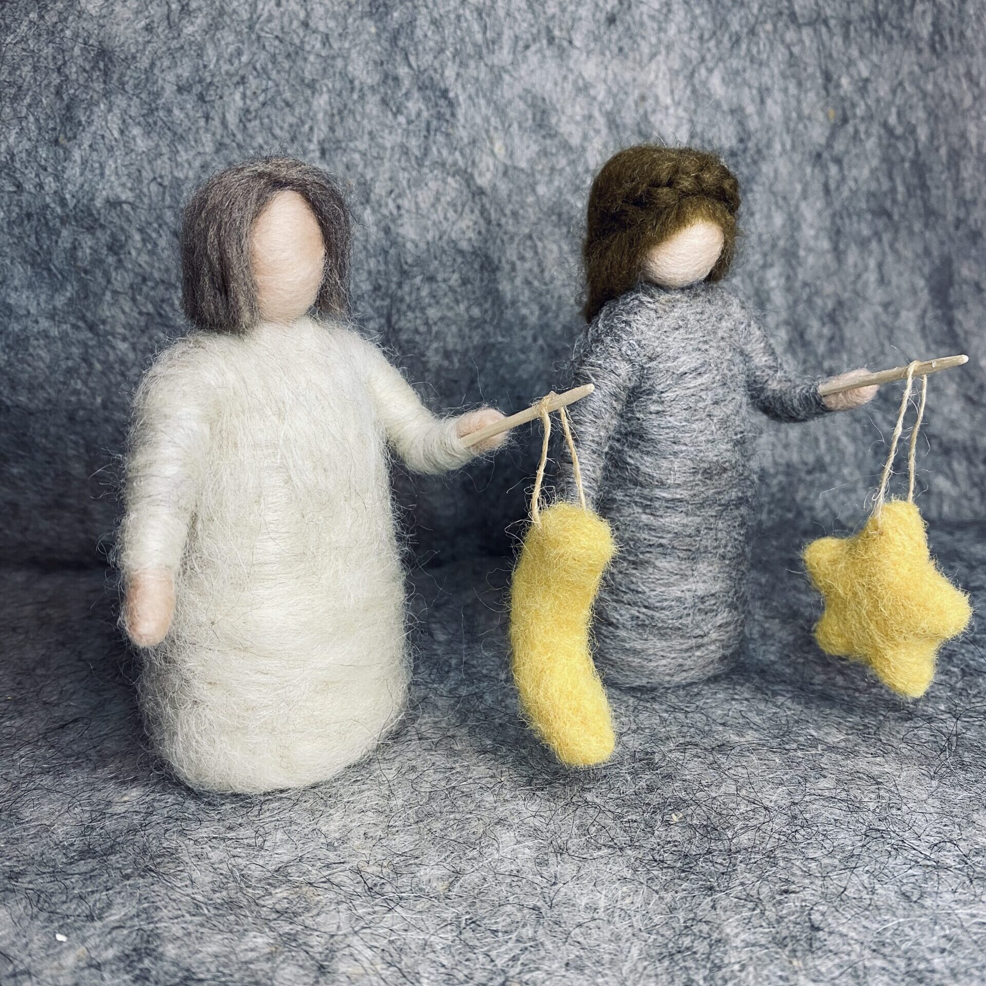 Figur mit Laterne personalisiert