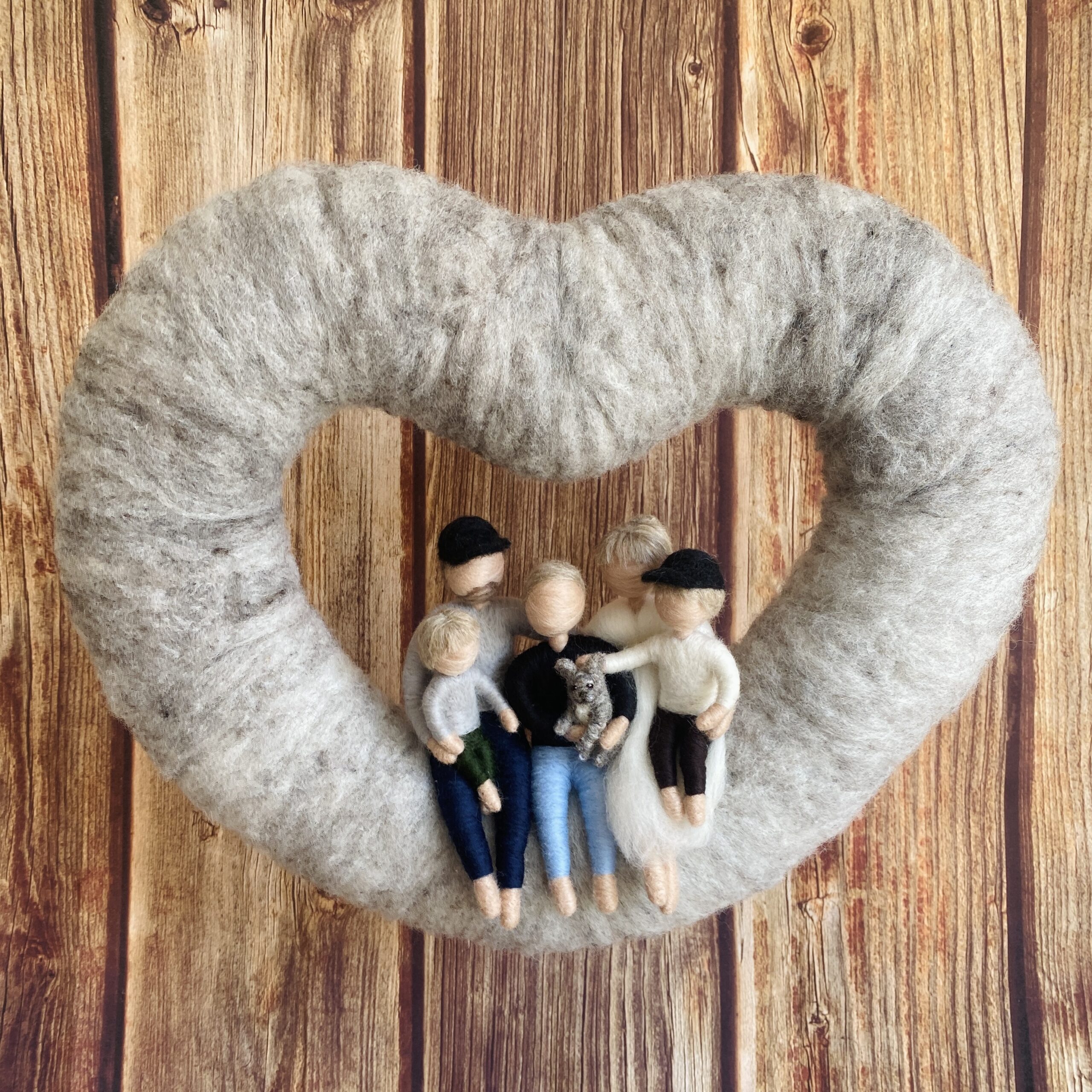 Familienherz personalisiert – Bild 3