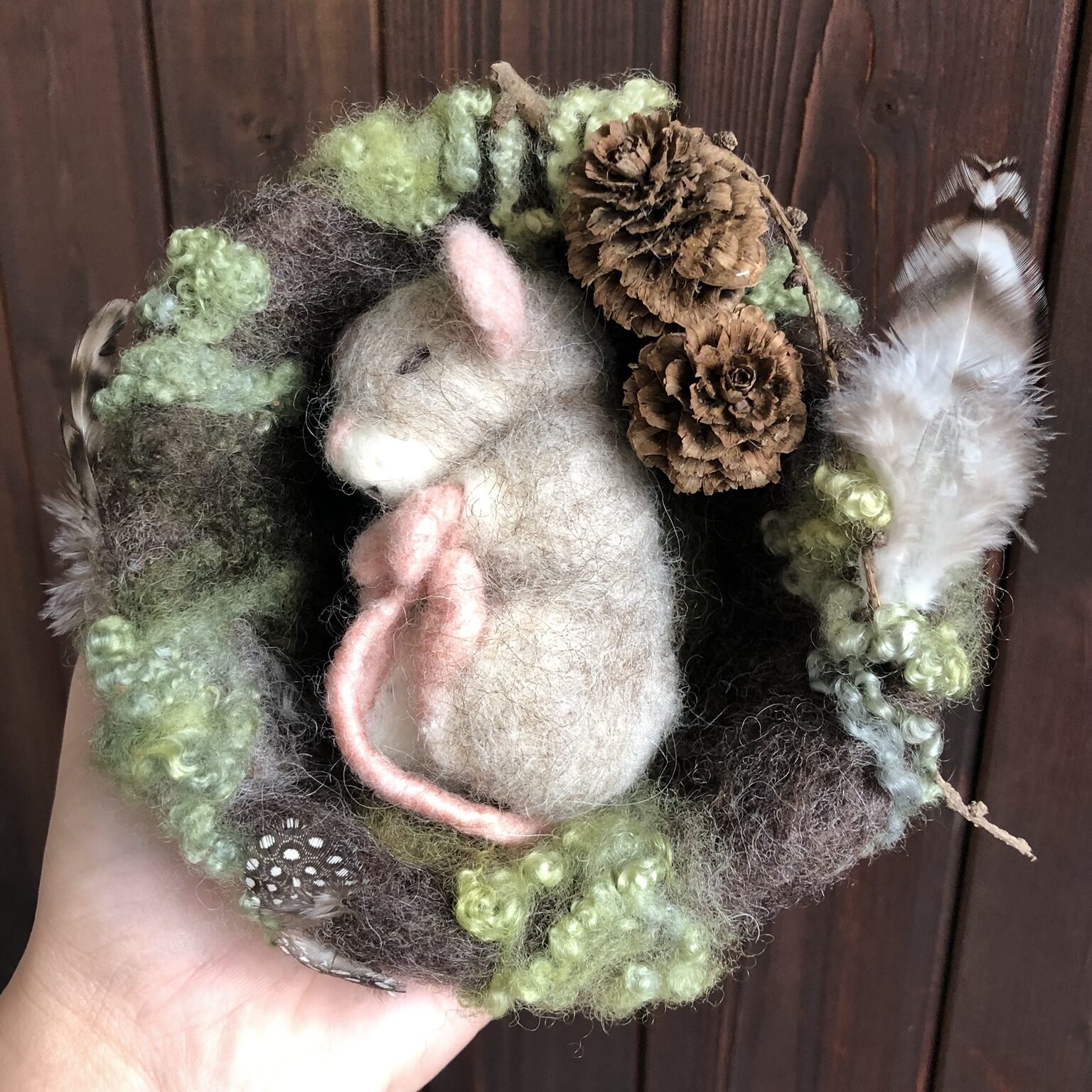 Filzkurs: Maus im Nest (16. August 26 | 13:00-17:00) – Bild 2
