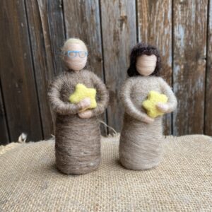 Figur mit Stern personalisiert