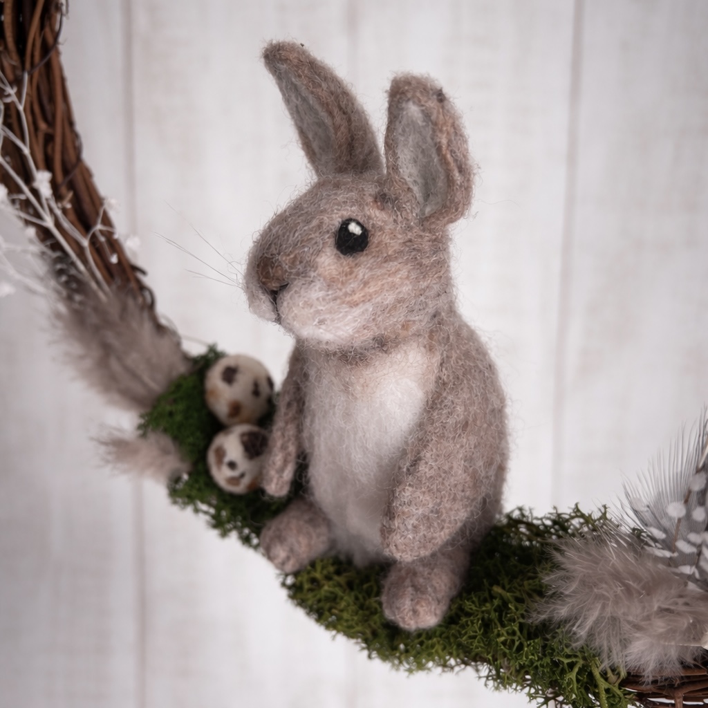 Frühlingskranz Hase – Bild 2