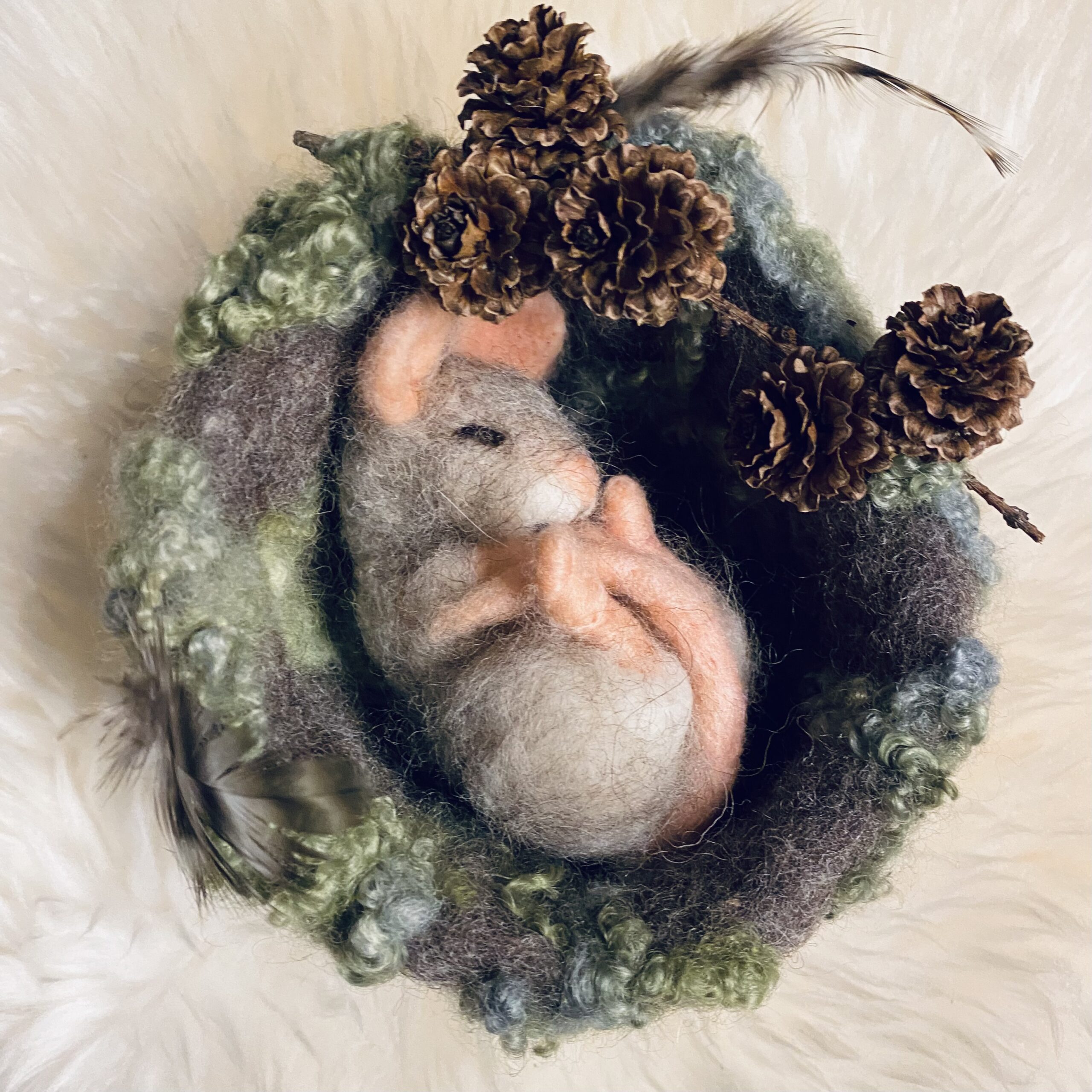 Filzkurs: Maus im Nest (16. August 26 | 13:00-17:00) – Bild 4
