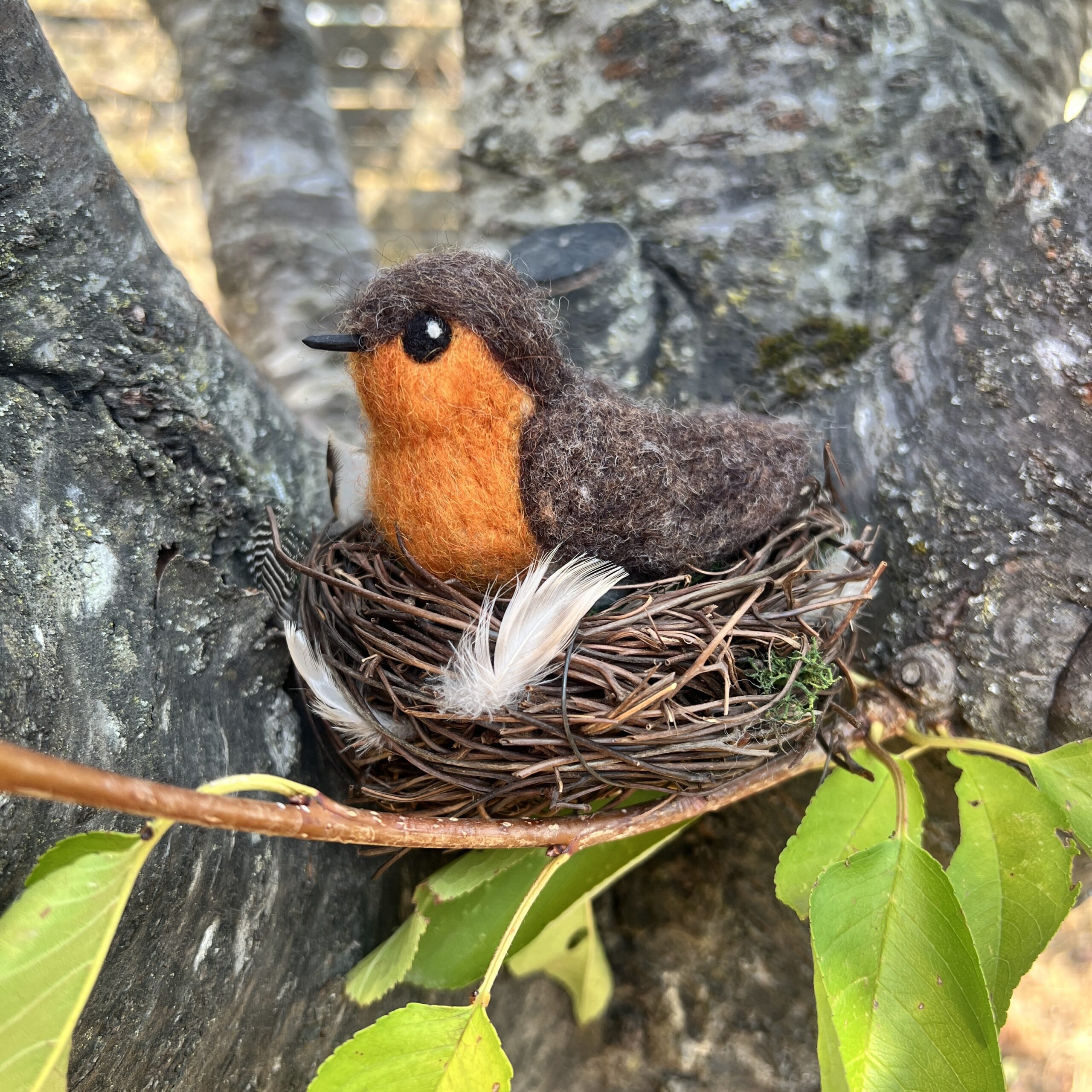 Filzkurs: Rotkehlchen im Nest (29. November 26 | 14:00-16:30) – Bild 3