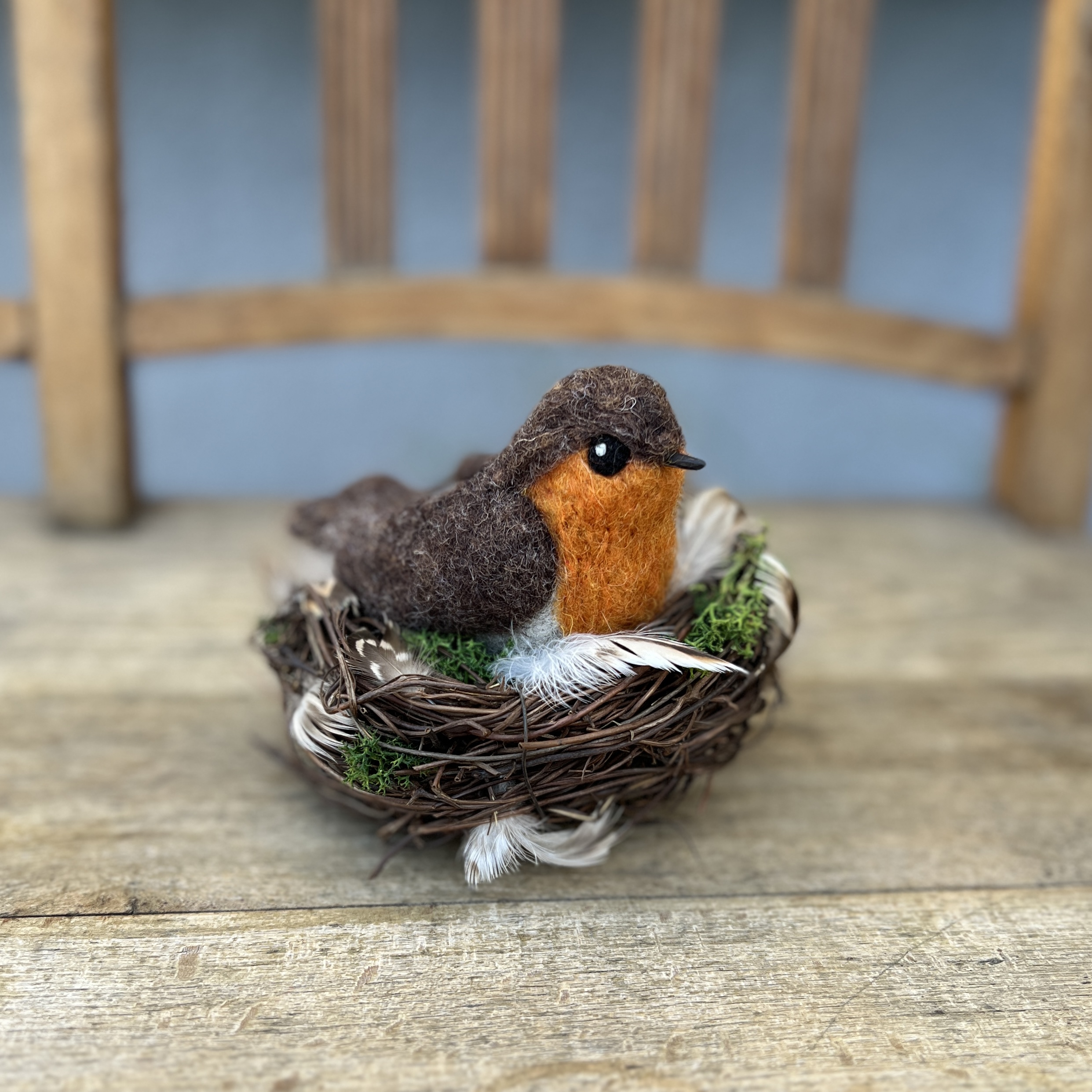 Filzkurs: Rotkehlchen im Nest (29. November 26 | 14:00-16:30) – Bild 2
