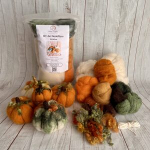 DIY-Nadelfilzset „Kürbisse“